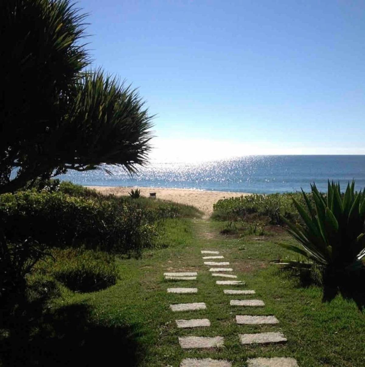 Casa pé na areia em praia paradisíaca Balneário Camboriú Exterior foto